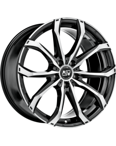 W19292001T56   MSW 48   BLACK FULL POLISHED (GBFP)   6.5x20 5x114.3 ET 33 ø 66.06