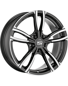 W19297001TT8   MSW 73   GLOSS DARK GREY FULL POLISHED   7.5x17 5x120 ET 32 ø 72.56