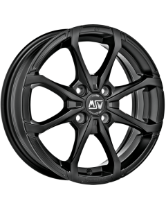 W19274003T53   MSW X4   MATT BLACK   7x16 4x108 ET 37 ø 63.34